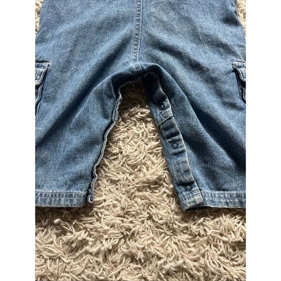 Vintage Embroidered Winnie The Pooh Tigger Overalls 18M Denim Football 68 - Picture 6 of 11